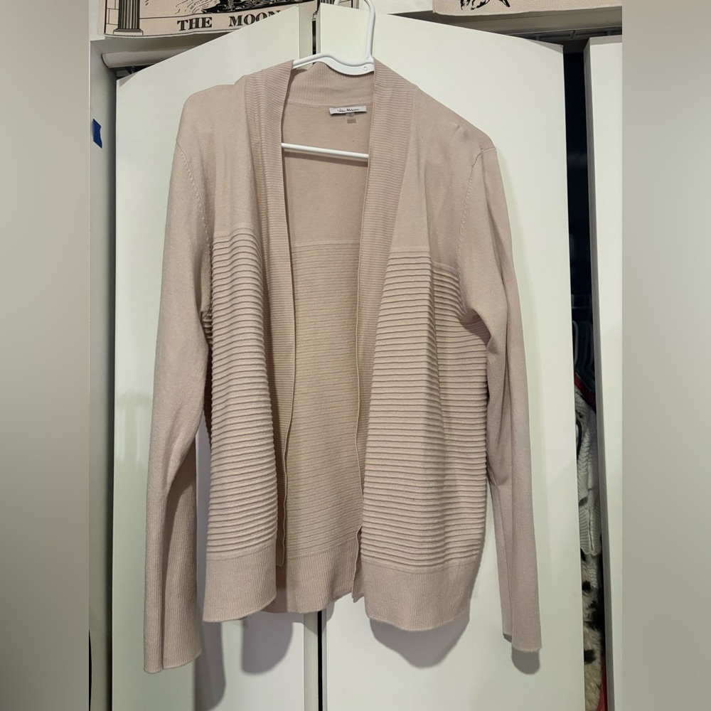 Women's cream Cardigan Sweater